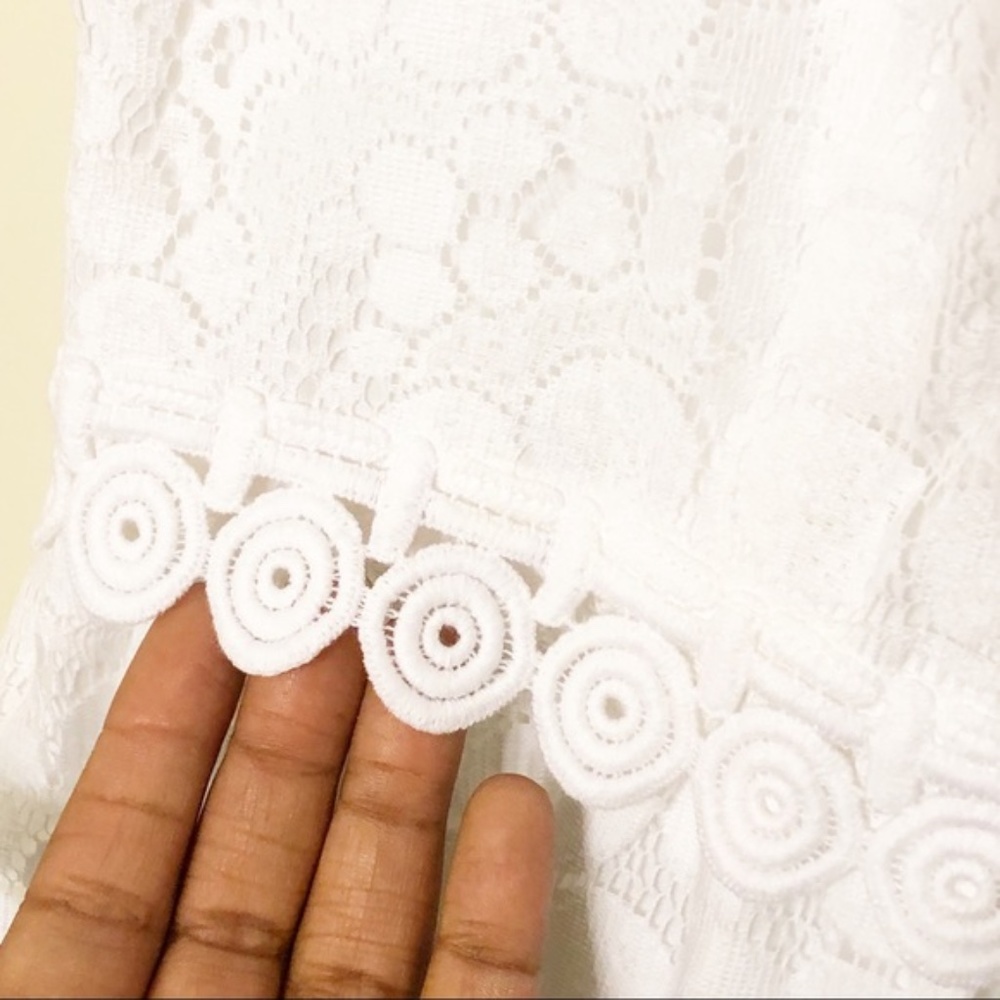 Lilly Pulitzer Litzia Resort White Lace Mini Dress - Picture 4 of 5